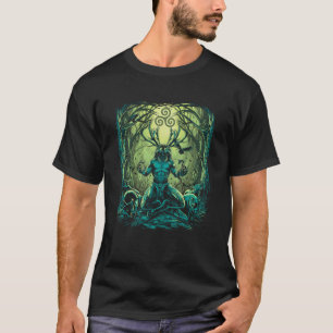 Cernunnos Celtic Folklore Pagan Irish Mythology T Shirt
