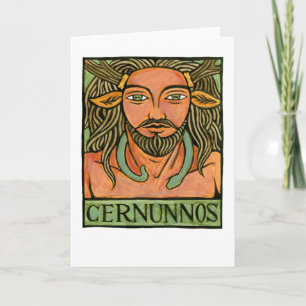 Cernunnos Greeting Card Kort