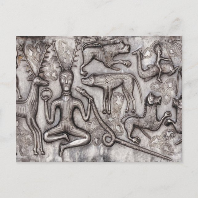 Cernunnos Gundestrup Cauldron Vykort (Framsida)