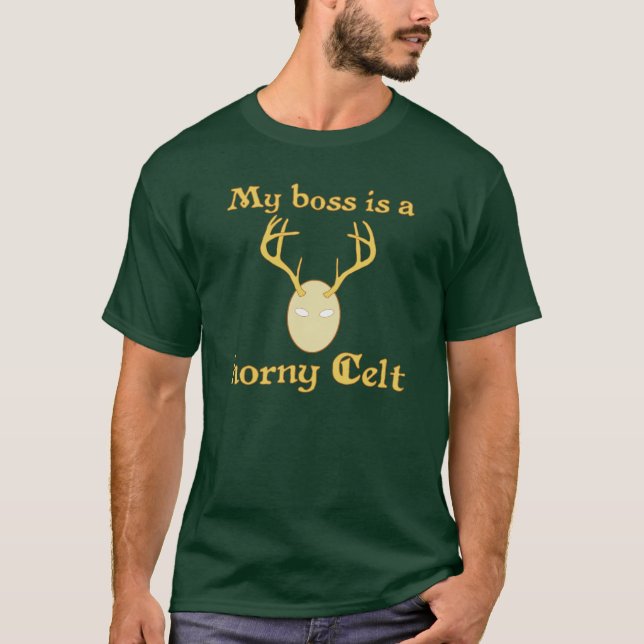 Cernunnos mörkT-tröja Tee Shirt (Framsida)
