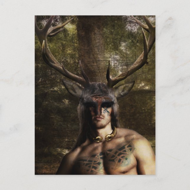 Cernunnos Vykort (Framsida)