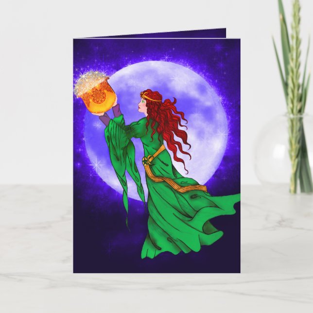 Cerridwen av culdronkort kort (Framsida)