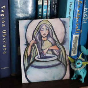 Cerridwen Crone Witch Vykort