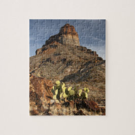 Cerro Castellan på solnedgången Pussel