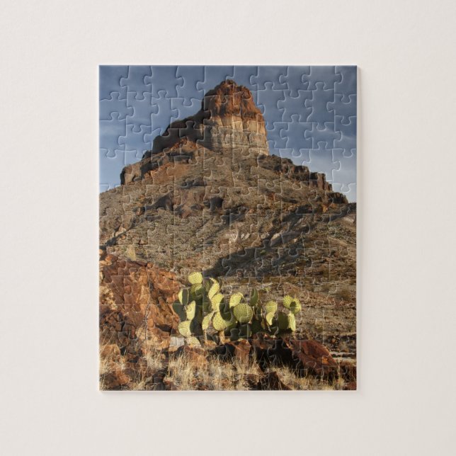 Cerro Castellan på solnedgången Pussel (Vertikal)
