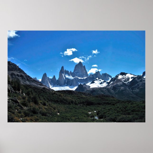Cerro Fitz Roy Poster (Framsidan)