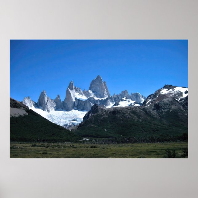 Cerro Fitz Roy Poster (Framsidan)