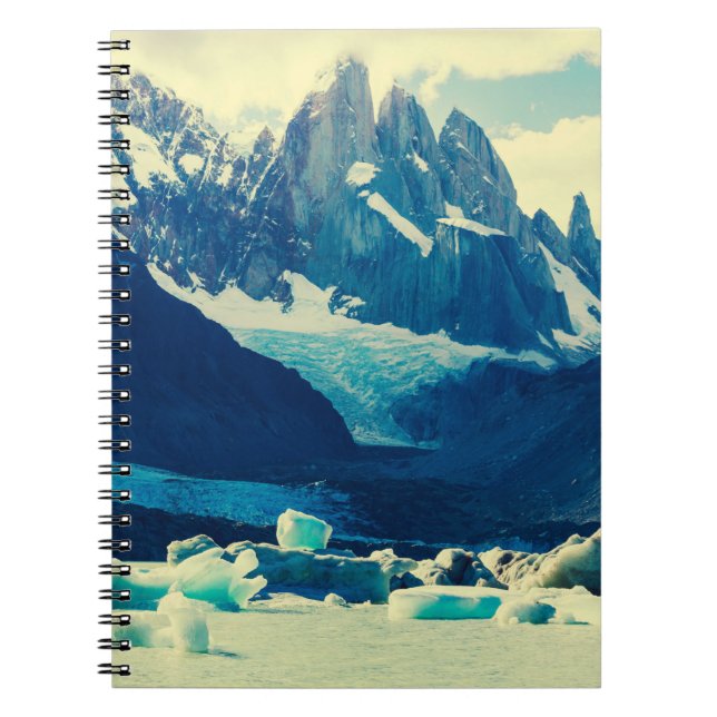 Cerro Torre in Argentinaävententure,america,argent Anteckningsbok (Framsidan)
