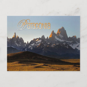 Cerro Torre och Monte Fitz Roy, Patagonia Vykort