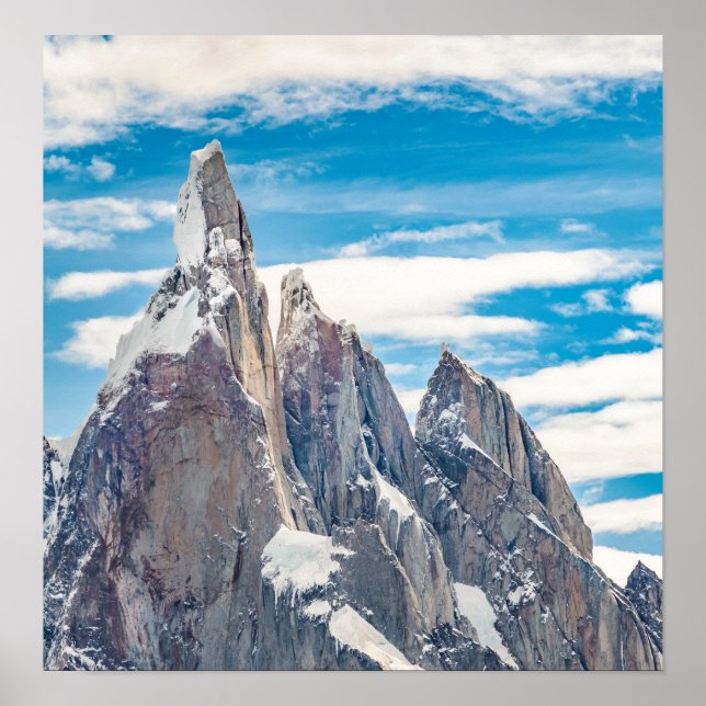 Cerro Torre Parque Nacional Los Glaciares Poster (Framsidan)