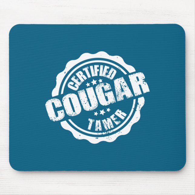 Certified Cougar Tamer Funny Mens Cougar Tamer  Musmatta (Framsidan)