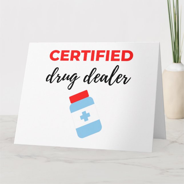 Certified Drug Dealer 2 Kort (Framsida)