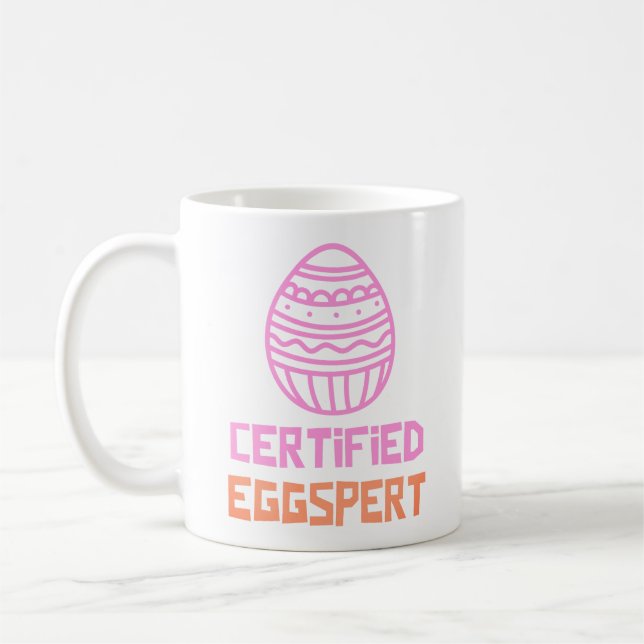 Certified Eggspert Påskklassisk Mugg (Vänster)