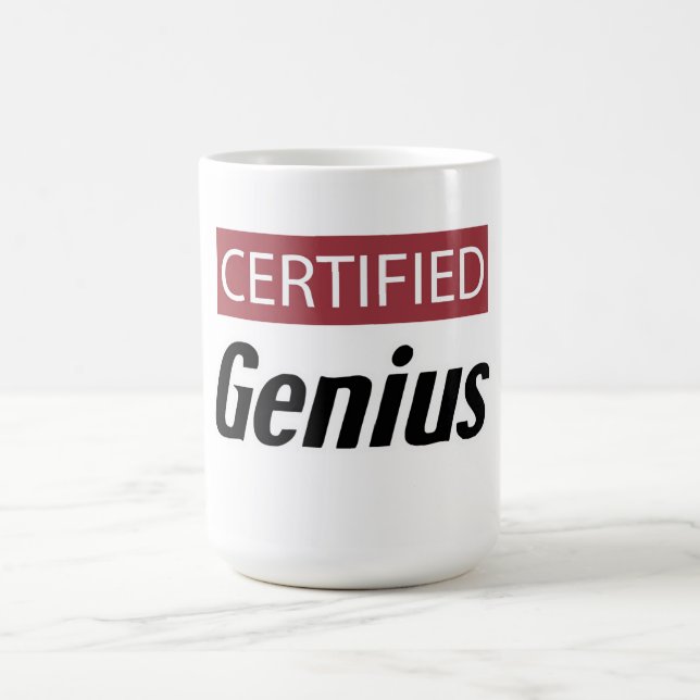 Certified Genius Kaffemugg (Center)