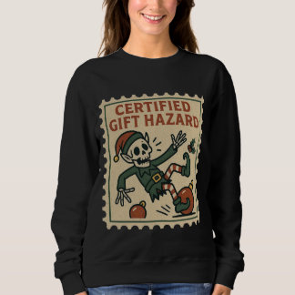 Certified Gift Hazard Skeleton Elf Women’s T Shirt