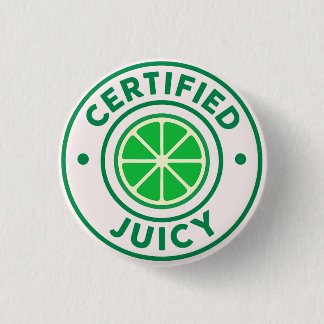 Certified Juicy™ – Lime-märke Knapp