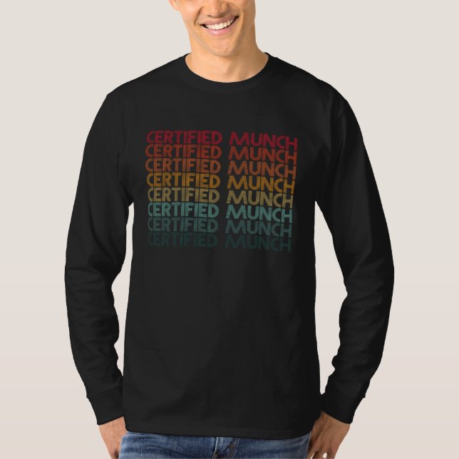 Certified Munch T Shirt (Framsida)