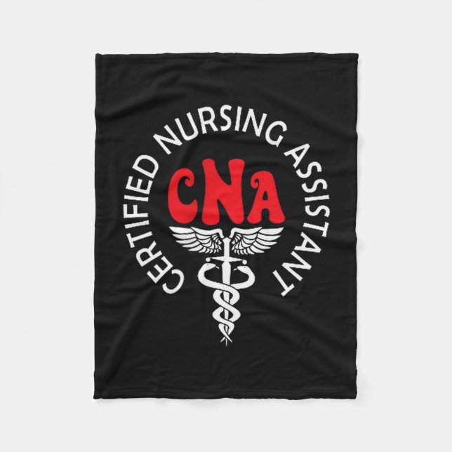 Certified Nurse Istant Certified Nursing Istant Cn Fleecefilt (Framsidan)