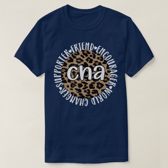 Certified Nursing Assistant Appreciation CNA Nurse T Shirt (Design framsida)
