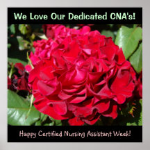 Certified Nursing Assistants Week konsttryck CNAs