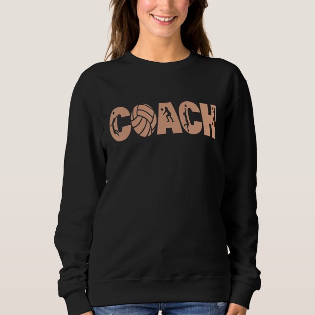 Certified Volleyball Coach Let s Do This Girls Squ T Shirt (Framsida)