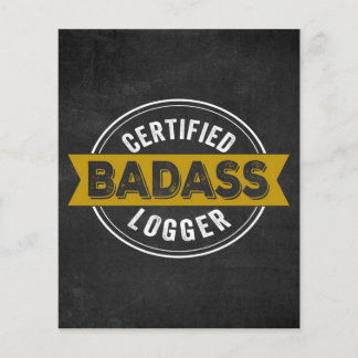 Certifierad Badass Logger Grunddesign
