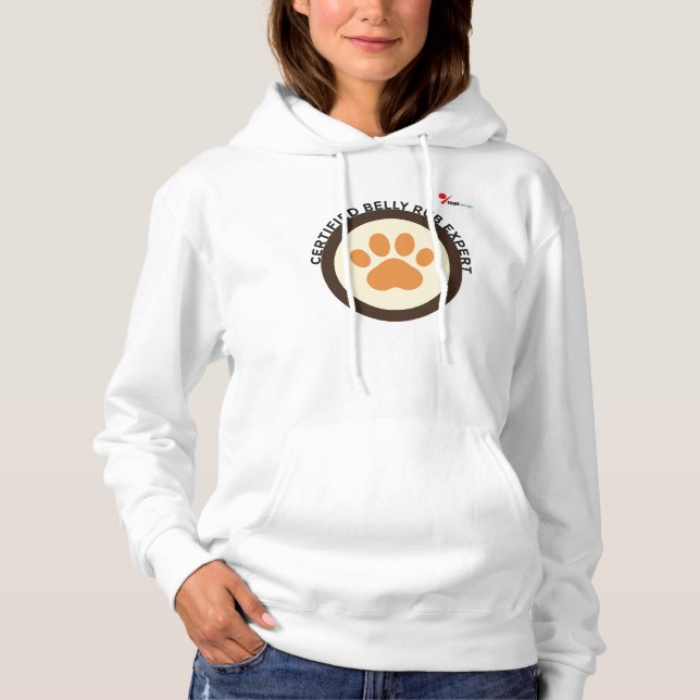 Certifierad Bukmassage Expert - Rolig Hundälskare T Shirt (Framsida)
