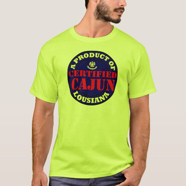 CERTIFIERAD CAJUN TEE (Framsida)
