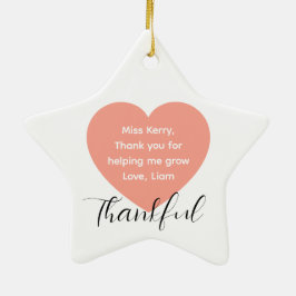 Certifierad Calm Down Crew-medlem | Inkludering Julgransprydnad Keramik