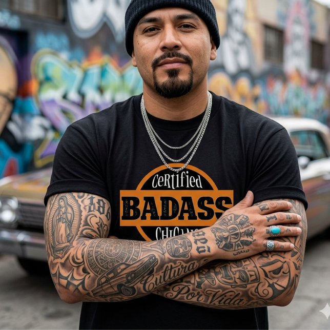 Certifierad Chicano T Shirt (Skapare uppladdad)