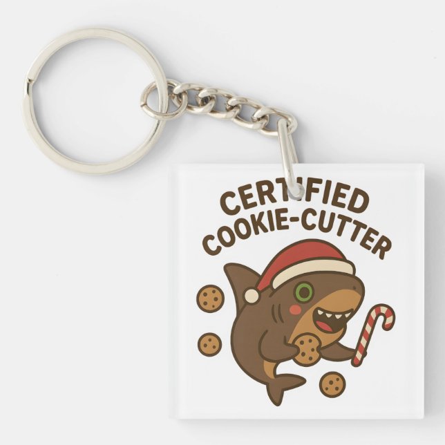 Certifierad Cookie-Cutter Rolig Julhaj Puns (Framsidan)