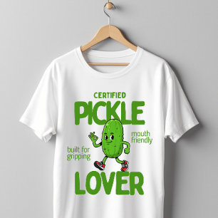 Certifierad dillpickleälskare Söt Rolig Dillpickle T Shirt