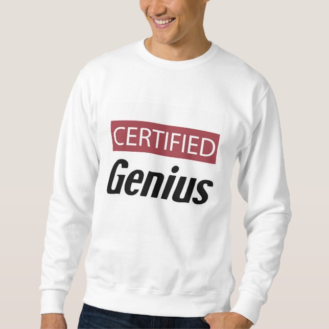 Certifierad Genus Lång Ärmad Tröja (Framsida)