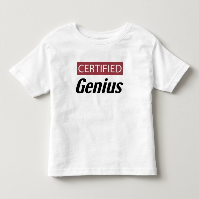 Certifierad Genus T Shirt (Framsida)