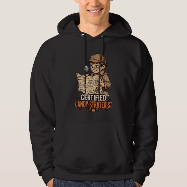 Certifierad Godisstrateg Hoodie (Framsida)