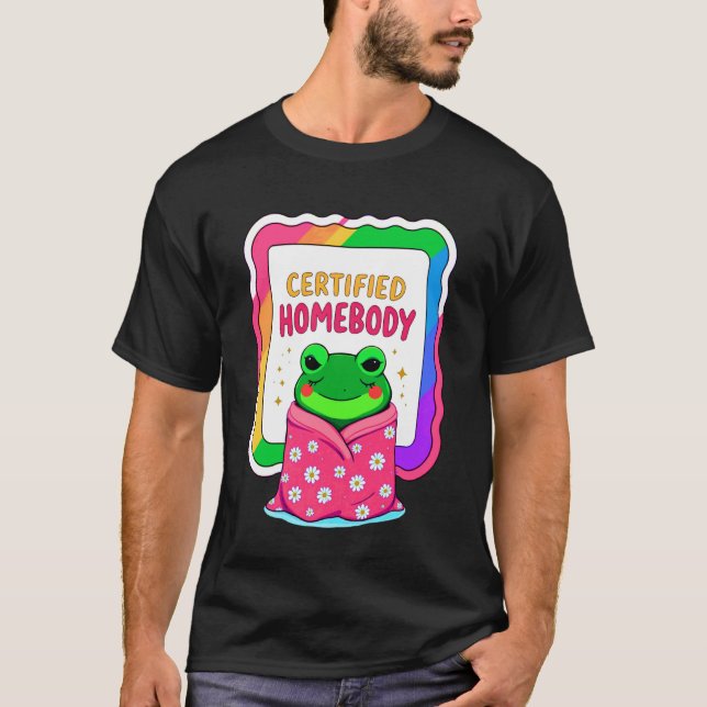 Certifierad Hemkropp Groda T Shirt (Framsida)