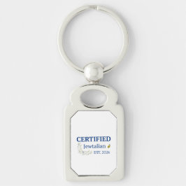 Certifierad Jewtalienisk Nyckelring