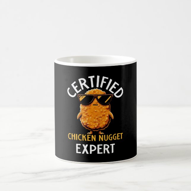 Certifierad kycklingnuggetexpert kaffemugg (Center)