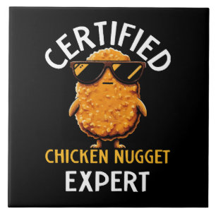 Certifierad Kycklingnuggetexpert Kakelplatta