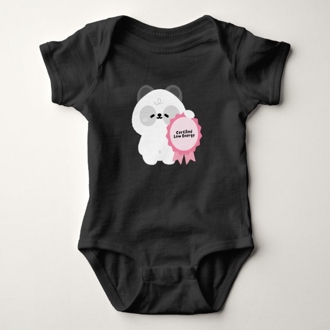 Certifierad Lågenergi Panda T Shirt (Framsida)