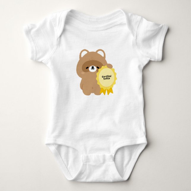 Certifierad Mjukis Bäver T Shirt (Framsida)