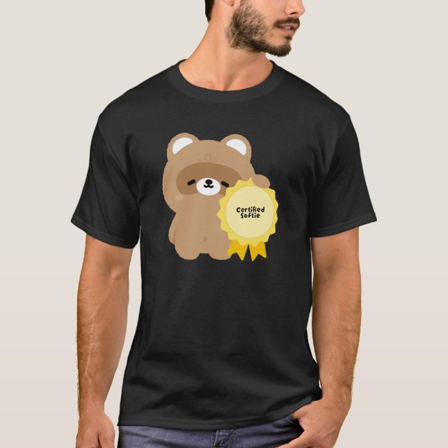 Certifierad Mjukis Bäver  T Shirt (Framsida)