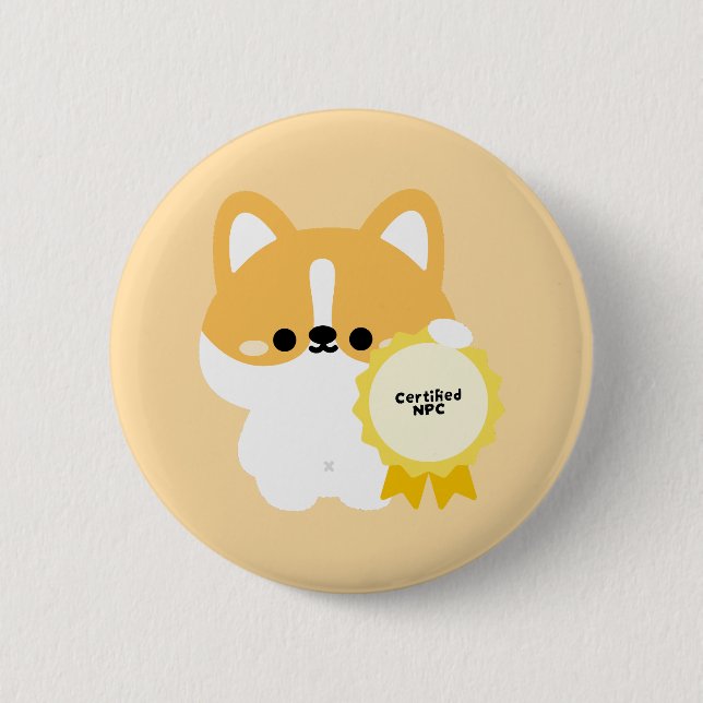 Certifierad NPC Corgi Knapp (Framsida)