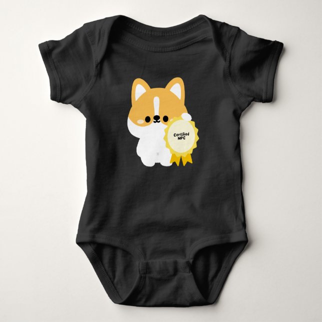Certifierad NPC Corgi T Shirt (Framsida)