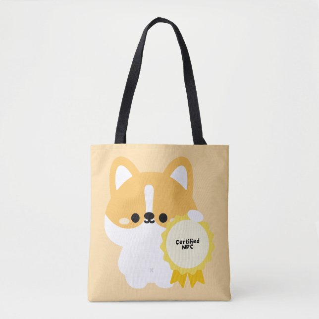 Certifierad NPC Corgi Tygkasse (Framsida)