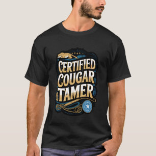 Certifierad Pumorjägare Pumjägare Vildkatt Puma T Shirt