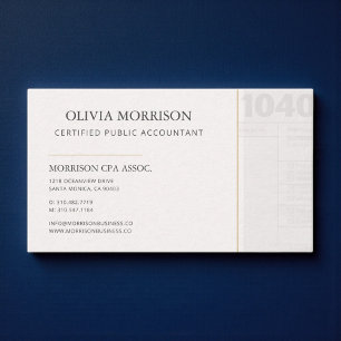 Certifierad revisor professionell visitkort