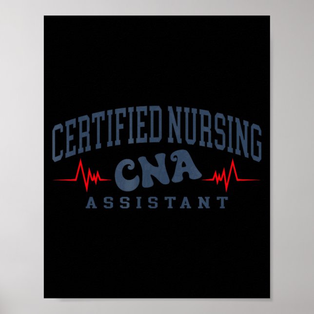 Certifierad Sjuksköterska Assistent Omvårdnad Cna  Poster (Framsidan)