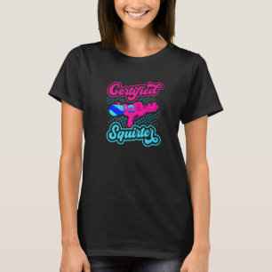 Certifierad Sprutpistol Vattenpistol Vattengevär T Shirt