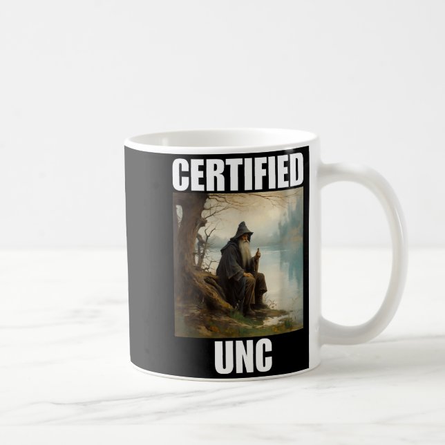 Certifierad unc-status  kaffemugg (Höger)